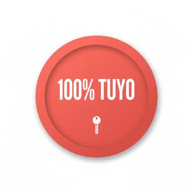 100% yours — your domain and website
